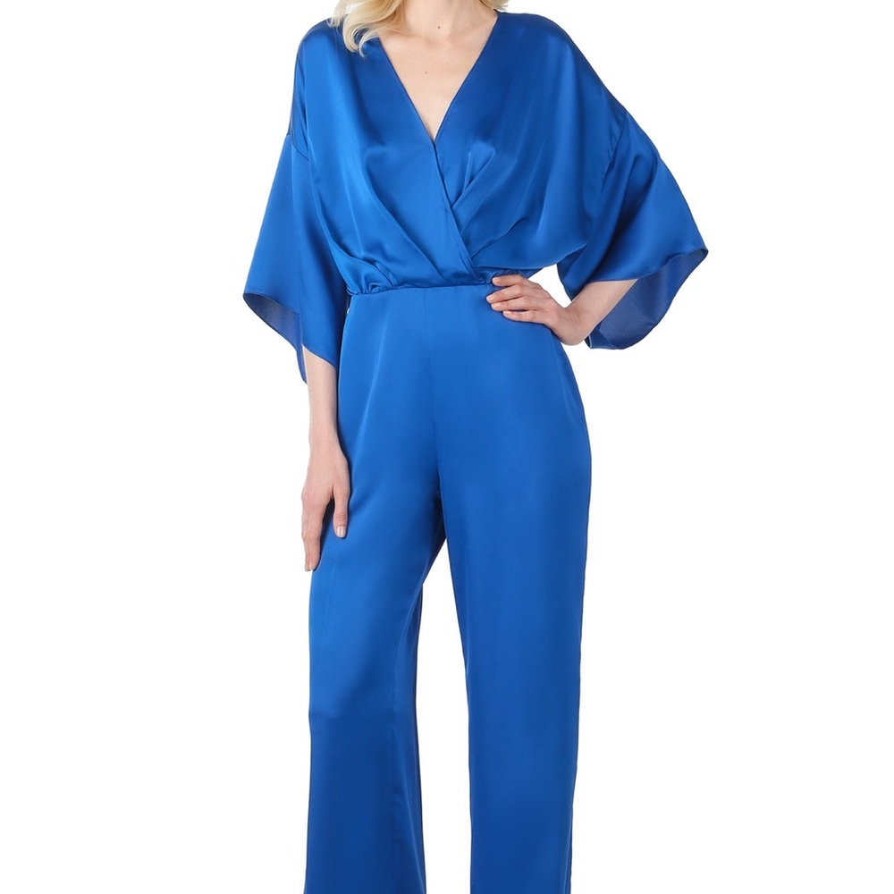 NWT Jay Godfrey Sage Jumpsuit Size 4